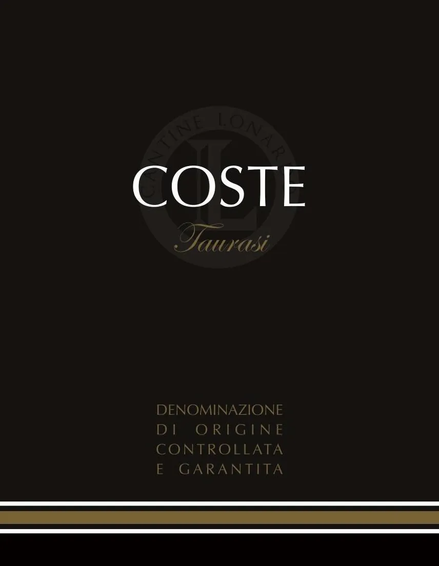Cantine Lonardo Coste Bottle