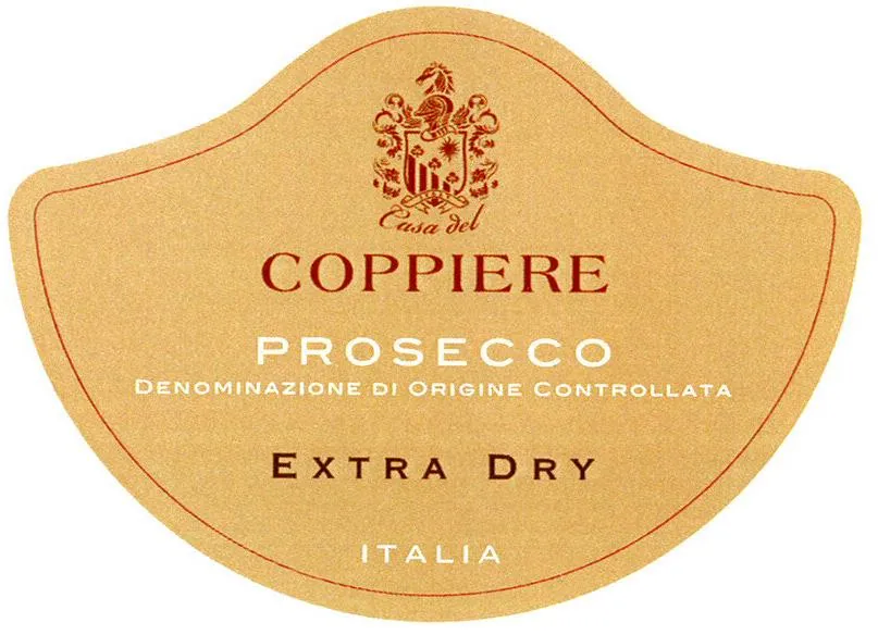 Prosecco Extra Dry Bottle