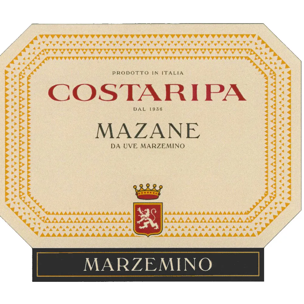 Mazane Marzemino Bottle