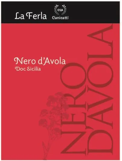 La Ferla Nero d'Avola Bottle