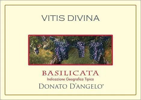 Basilicata Vitis Divina Rosso Aglianico Bottle