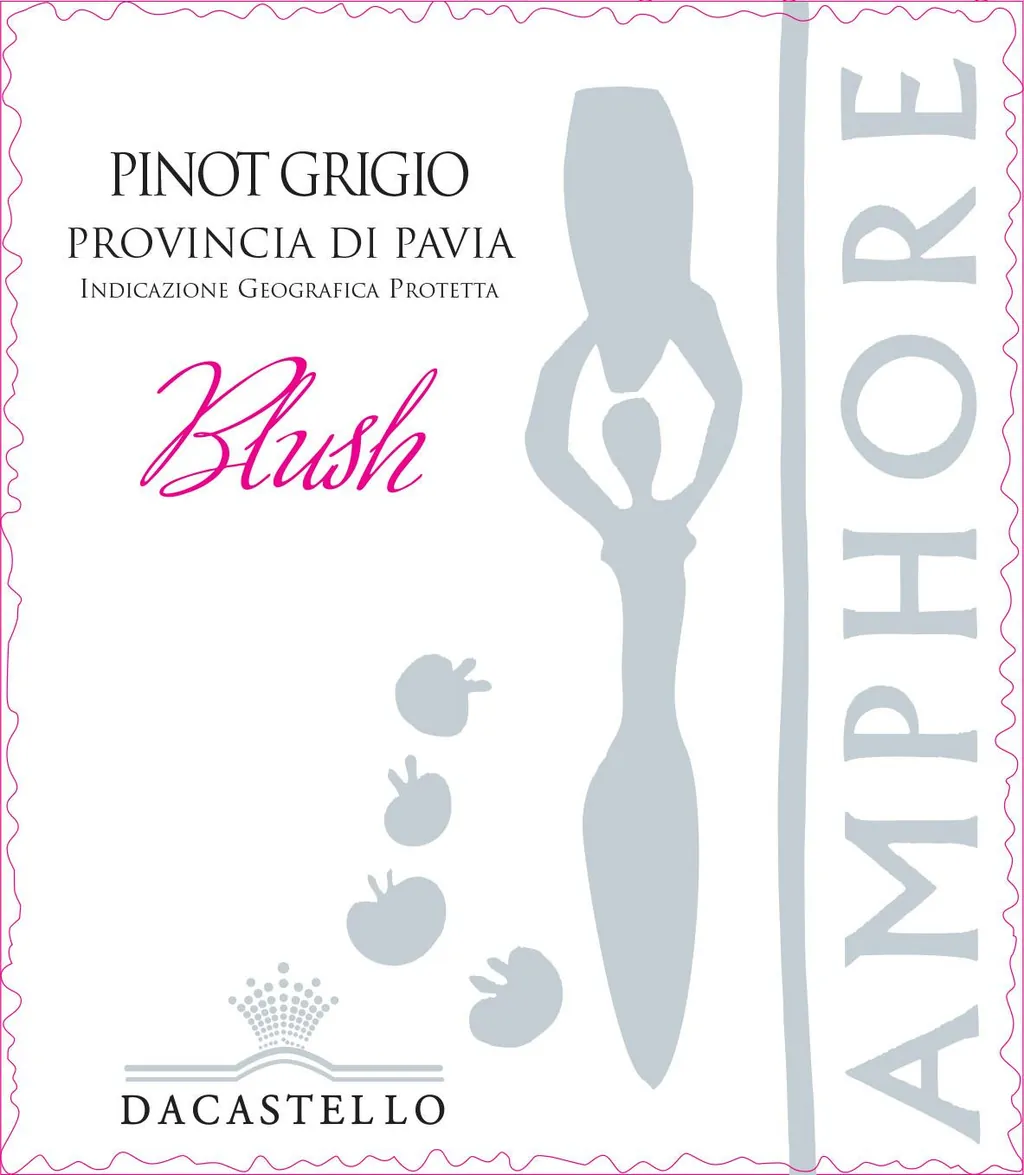 Provincia di Pavia Blush Amphore Pinot Grigio Bottle