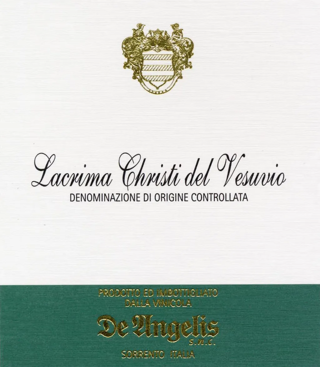 Lacrima Christi del Vesuvio Bianco Bottle