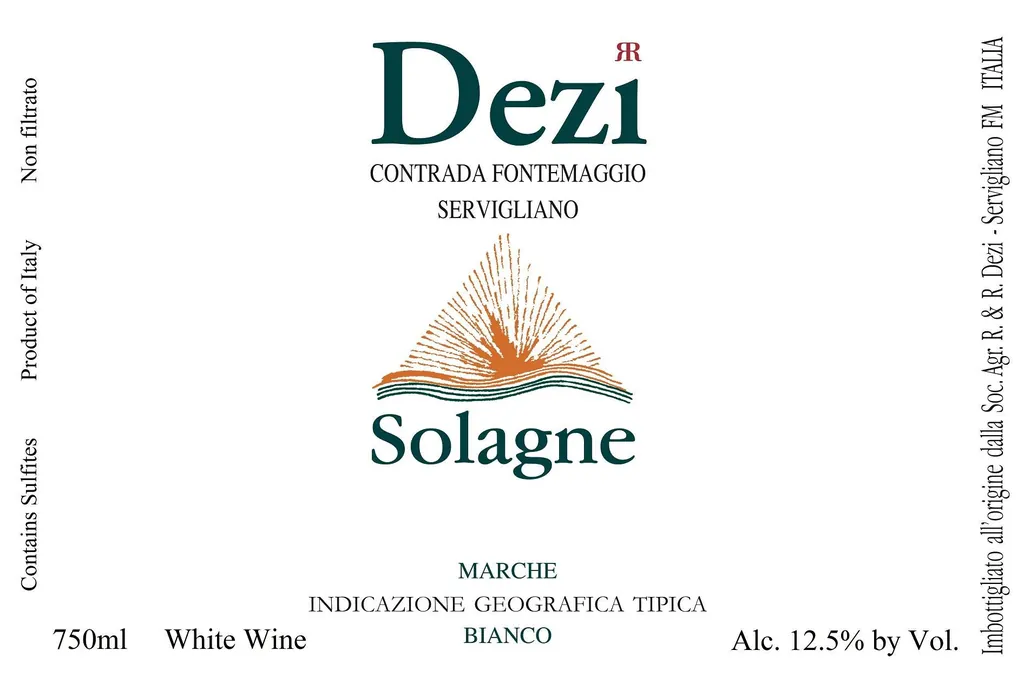 Marche Le Solagne Bottle