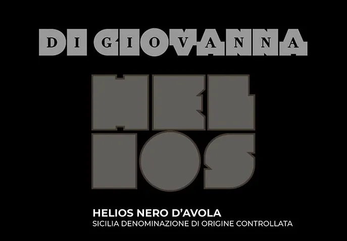 Helios Nero d'Avola Bottle
