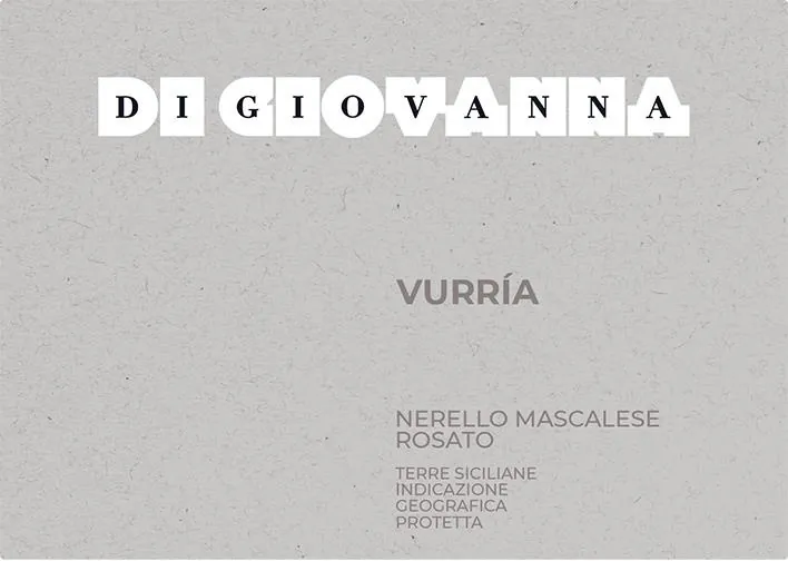 Vurria Rosato Bottle