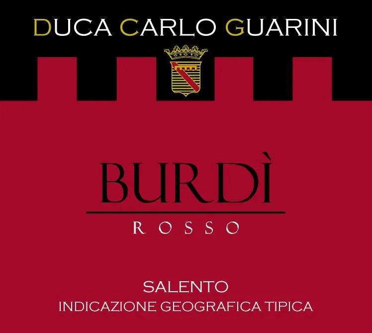 Salento Burdi Rosso Bottle