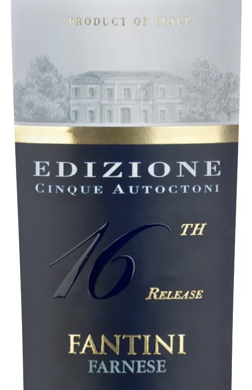Edizione Cinque Autoctoni 16th Release Bottle