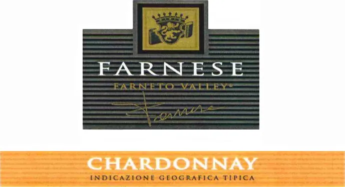Farneto Valley Chardonnay Bottle