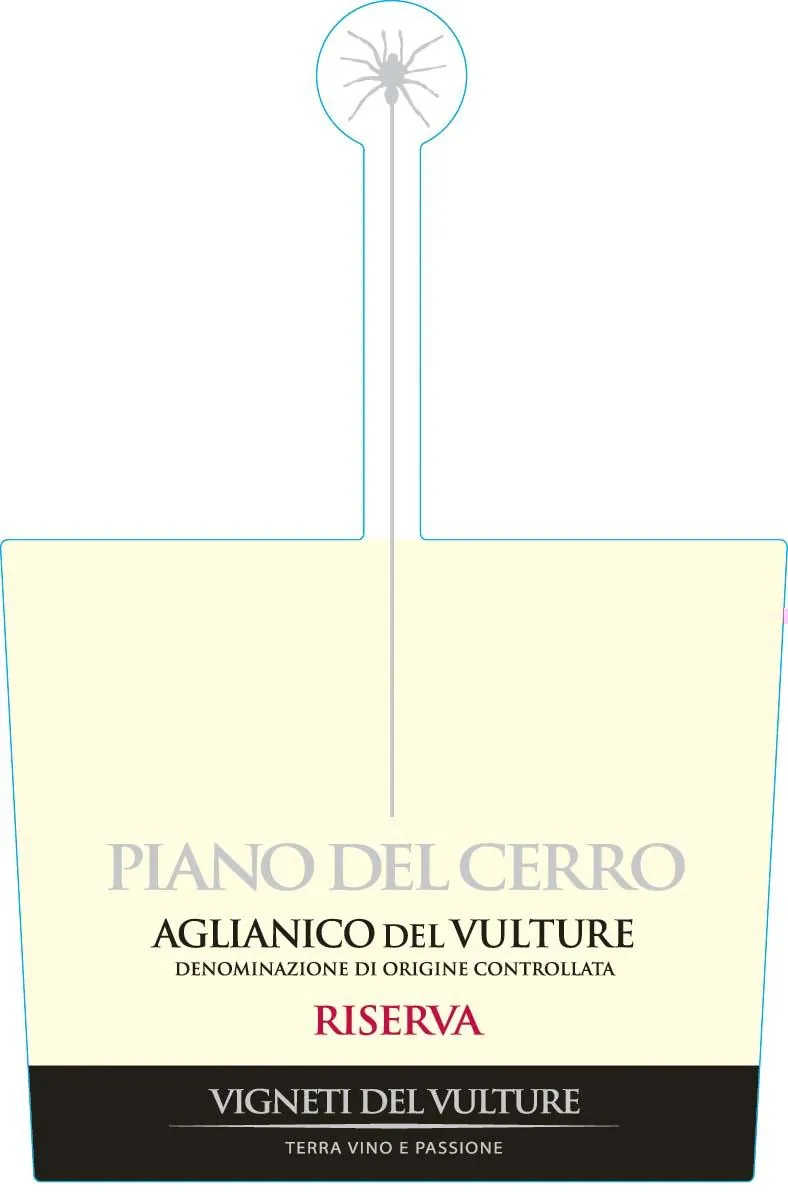 Piano del Cerro Aglianico del Vulture Riserva Bottle