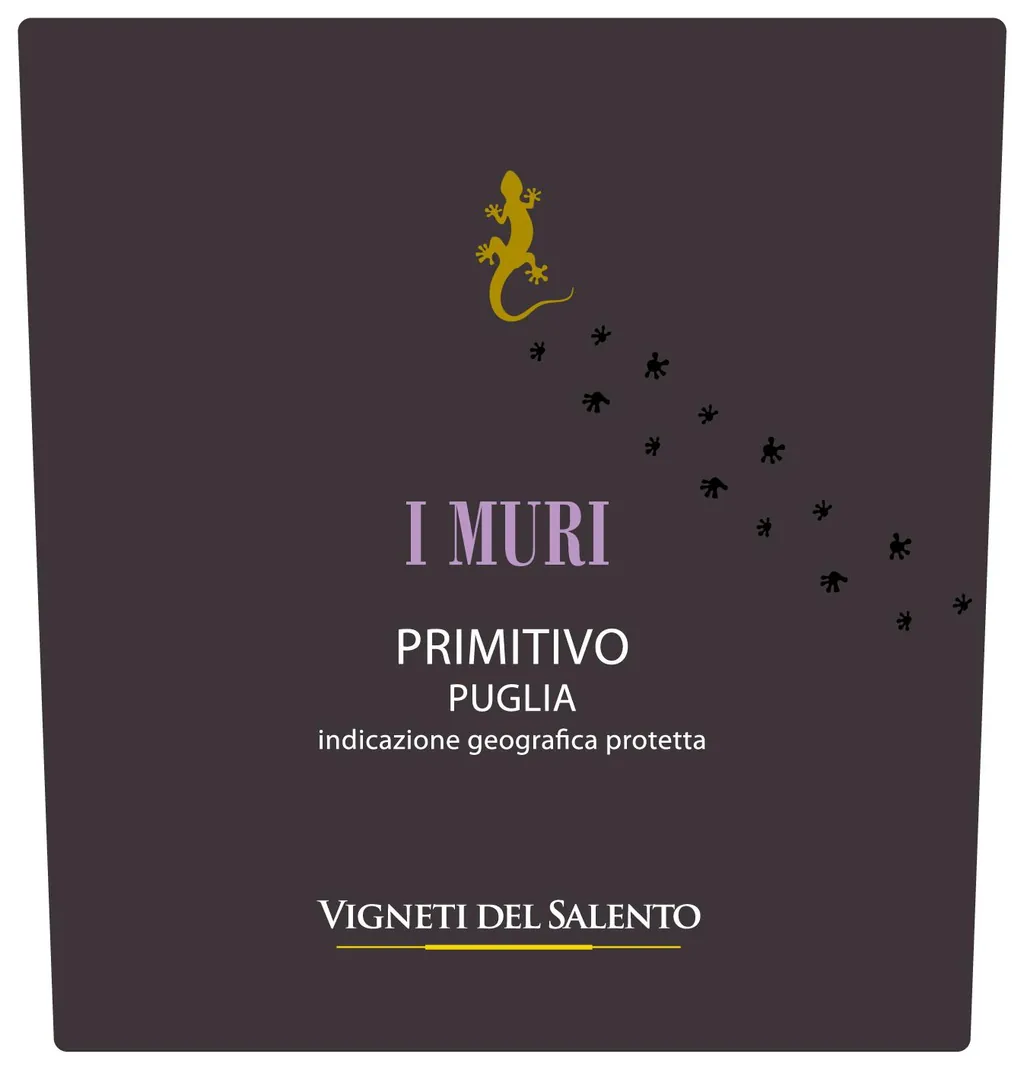 Vigneti del Salento 'I Muri' Primitivo Bottle