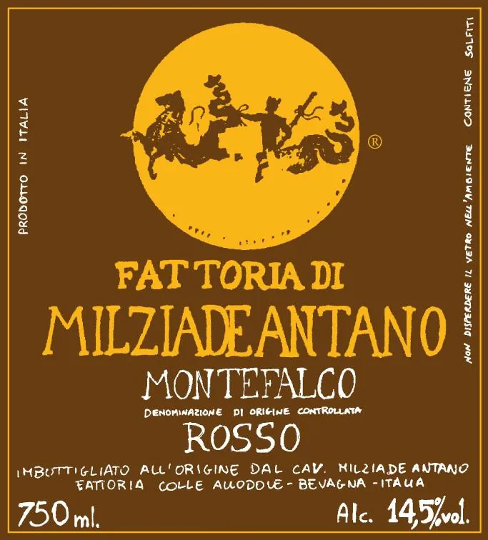 Montefalco Rosso Bottle