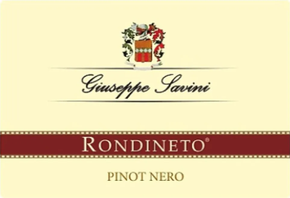 Colli Aprutini Rondineto Pinot Nero Bottle