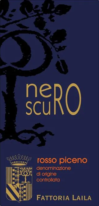 Piceno Nero Scuro Rosso Bottle