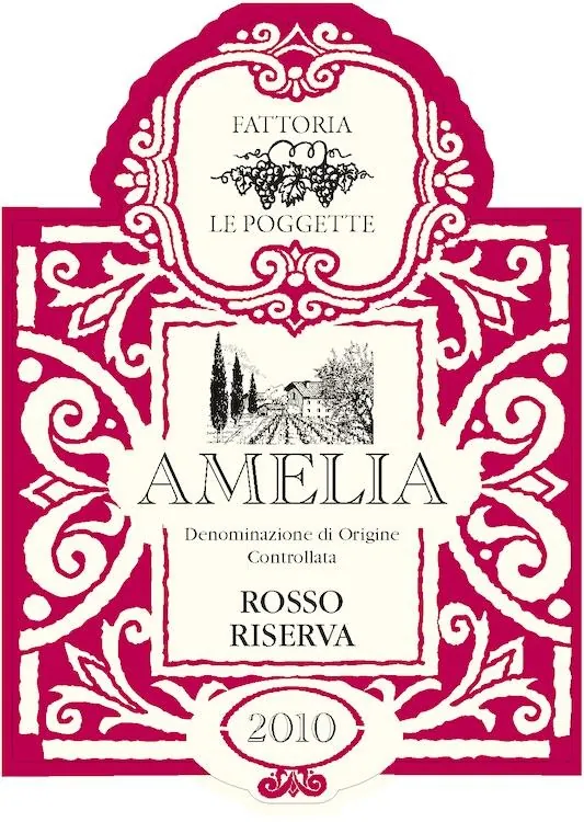 Amelia Riserva Rosso Bottle