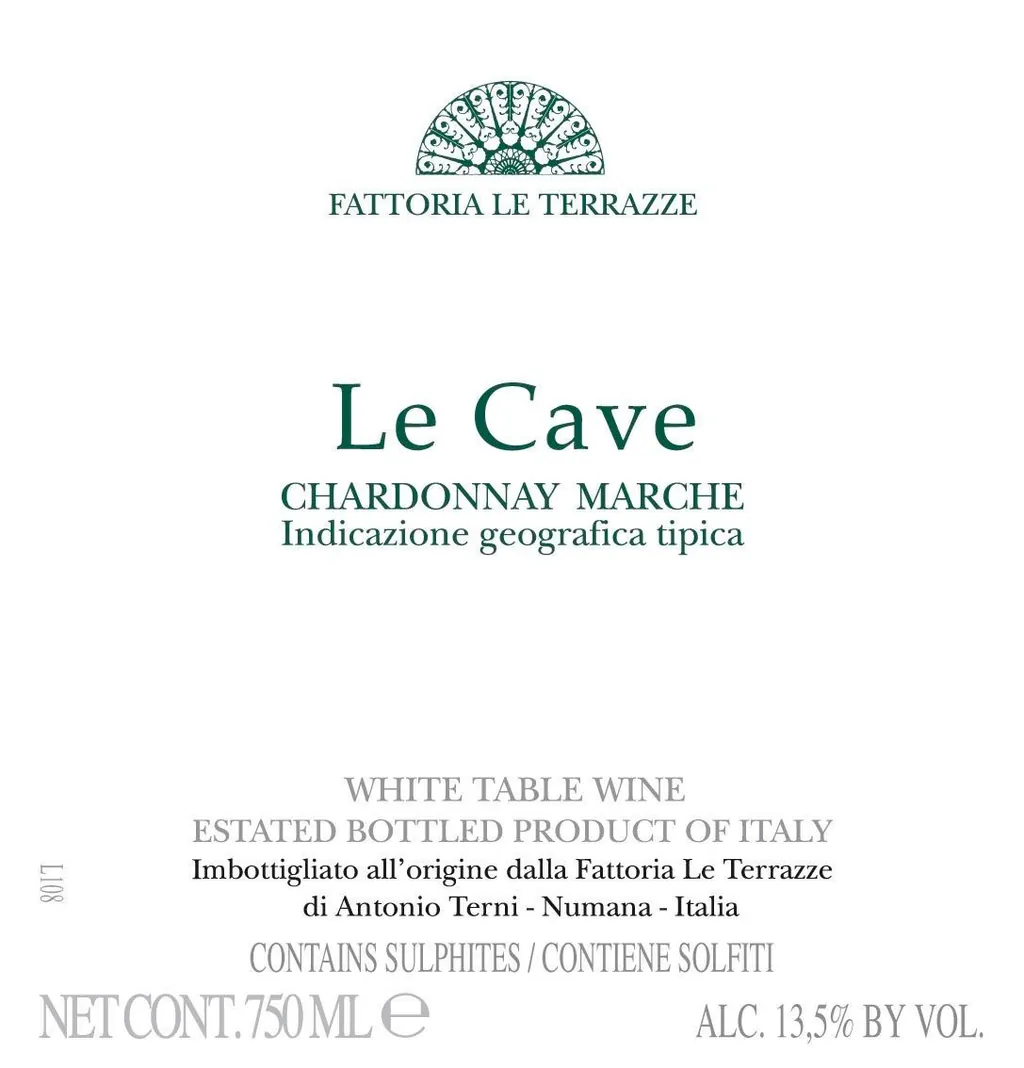 Marche Le Cave Chardonnay Bottle