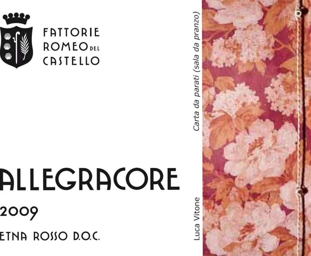 Etna Allegracore Rosso Bottle