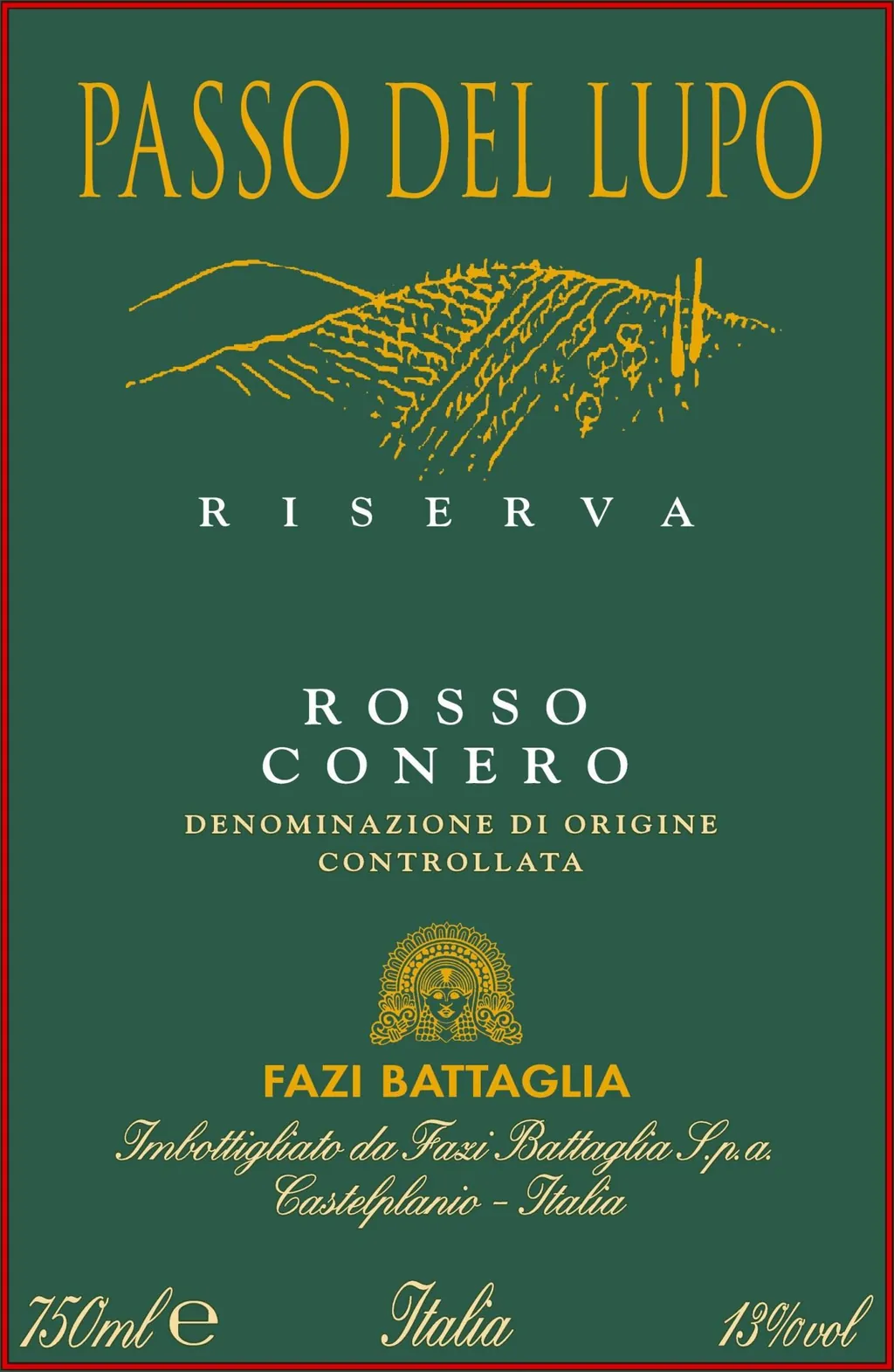 Rosso Conero Passo del Lupo Riserva Bottle