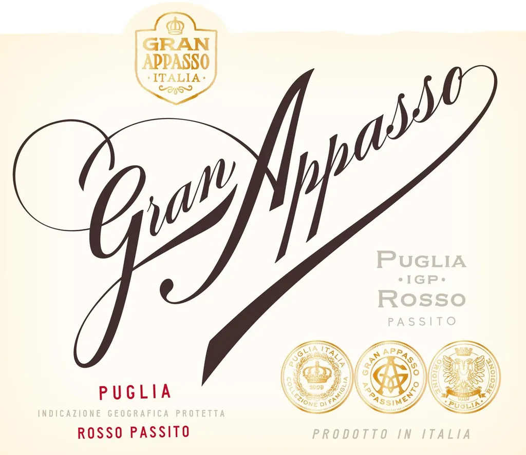 Gran Appasso Rosso Passito Bottle