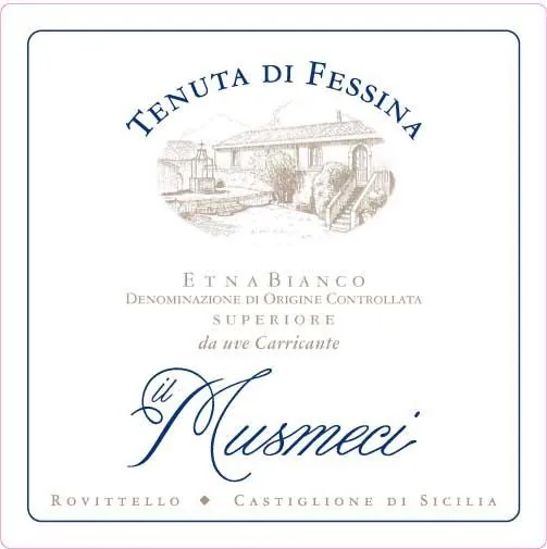 Musmeci Superiore Etna Bianco Bottle