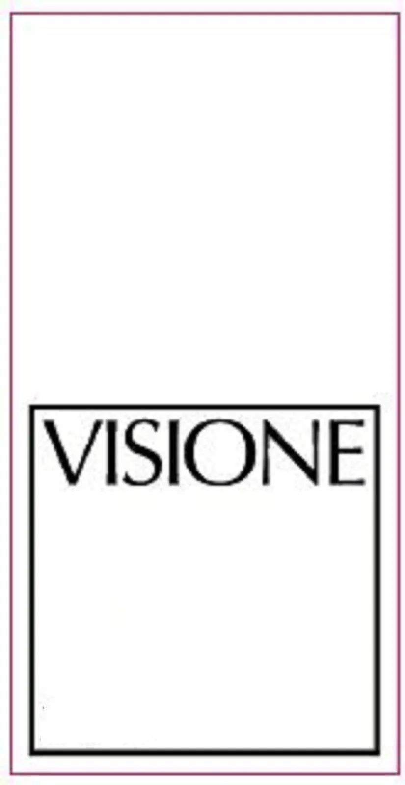Visione Rosato Bottle