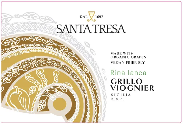 Rina Ianca Grillo-Viognier Bottle