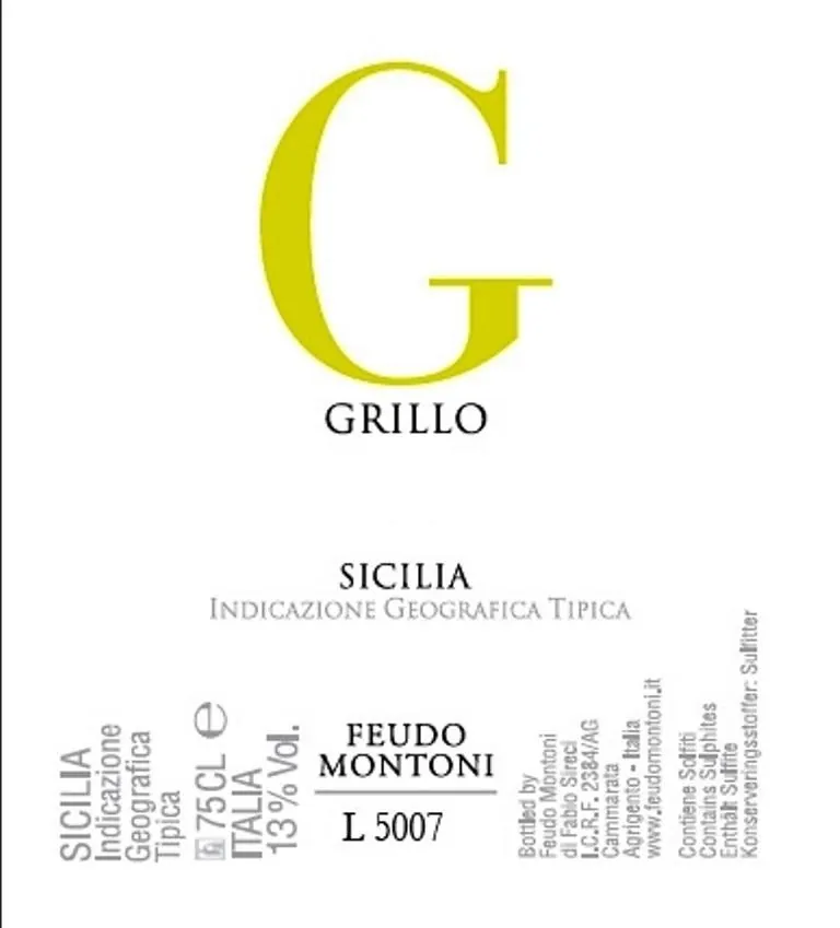 Grillo Bottle