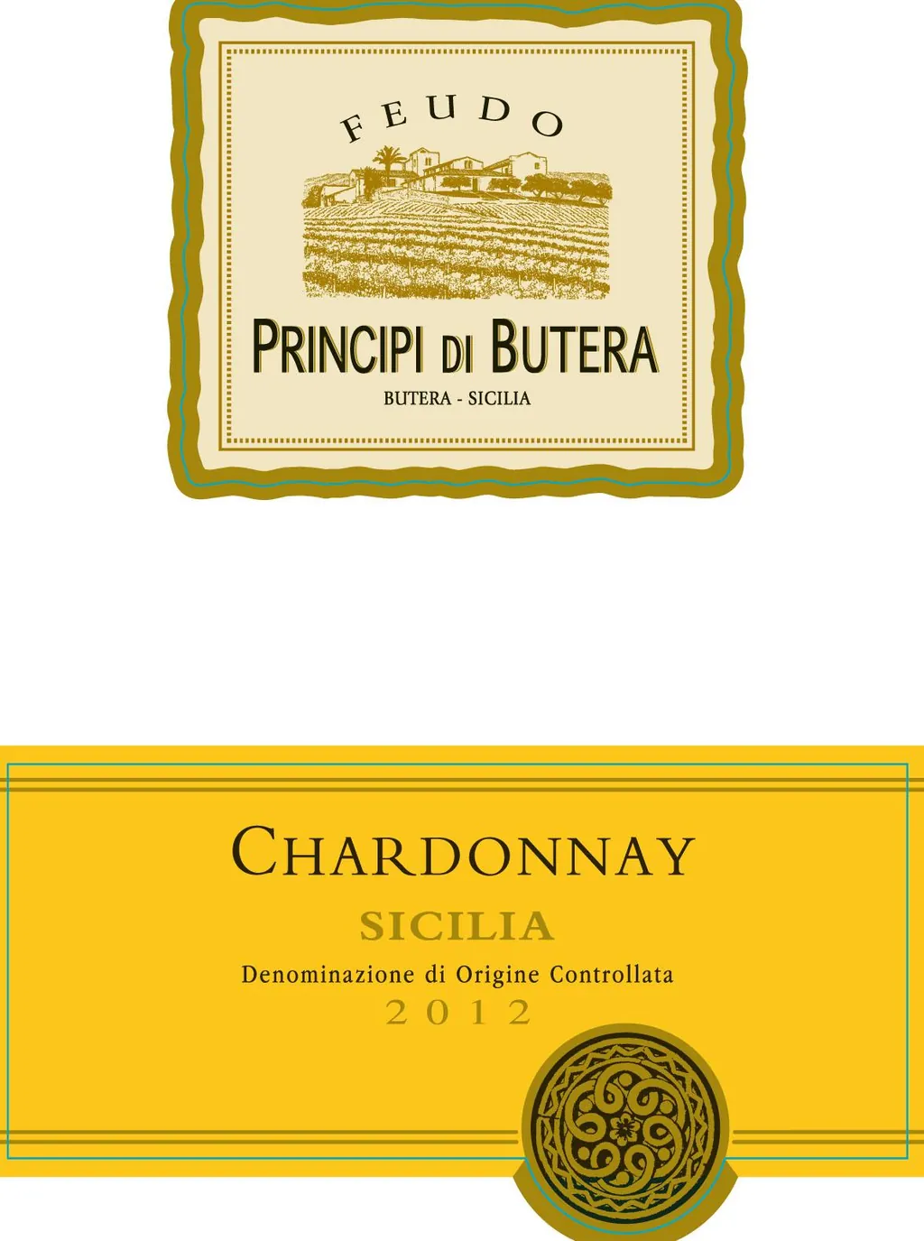 Chardonnay Bottle