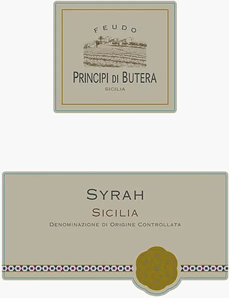 Syrah Bottle
