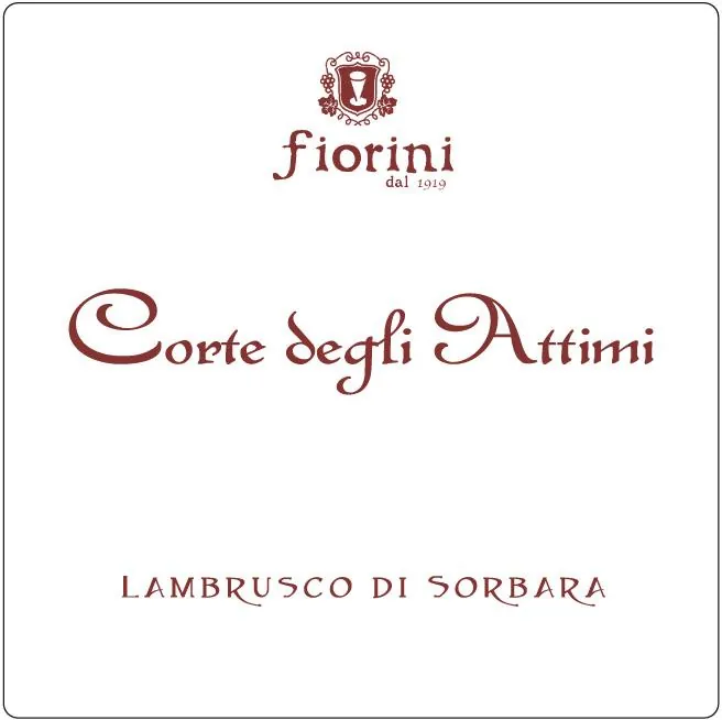 Lambrusco di Sorbara Corte degli Attimi Bottle