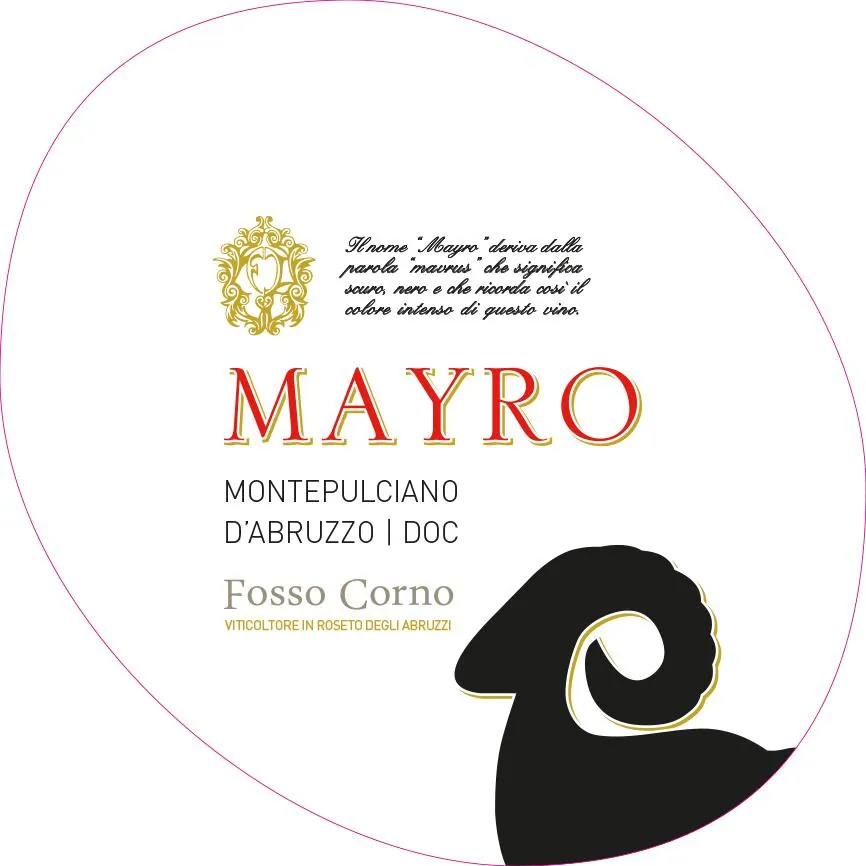 Mayro Montepulciano d'Abruzzo Bottle