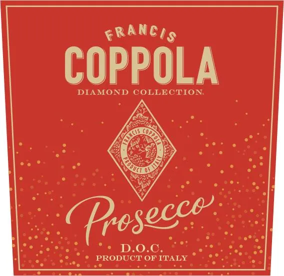Francis Ford Coppola Diamond Collection Prosecco Bottle