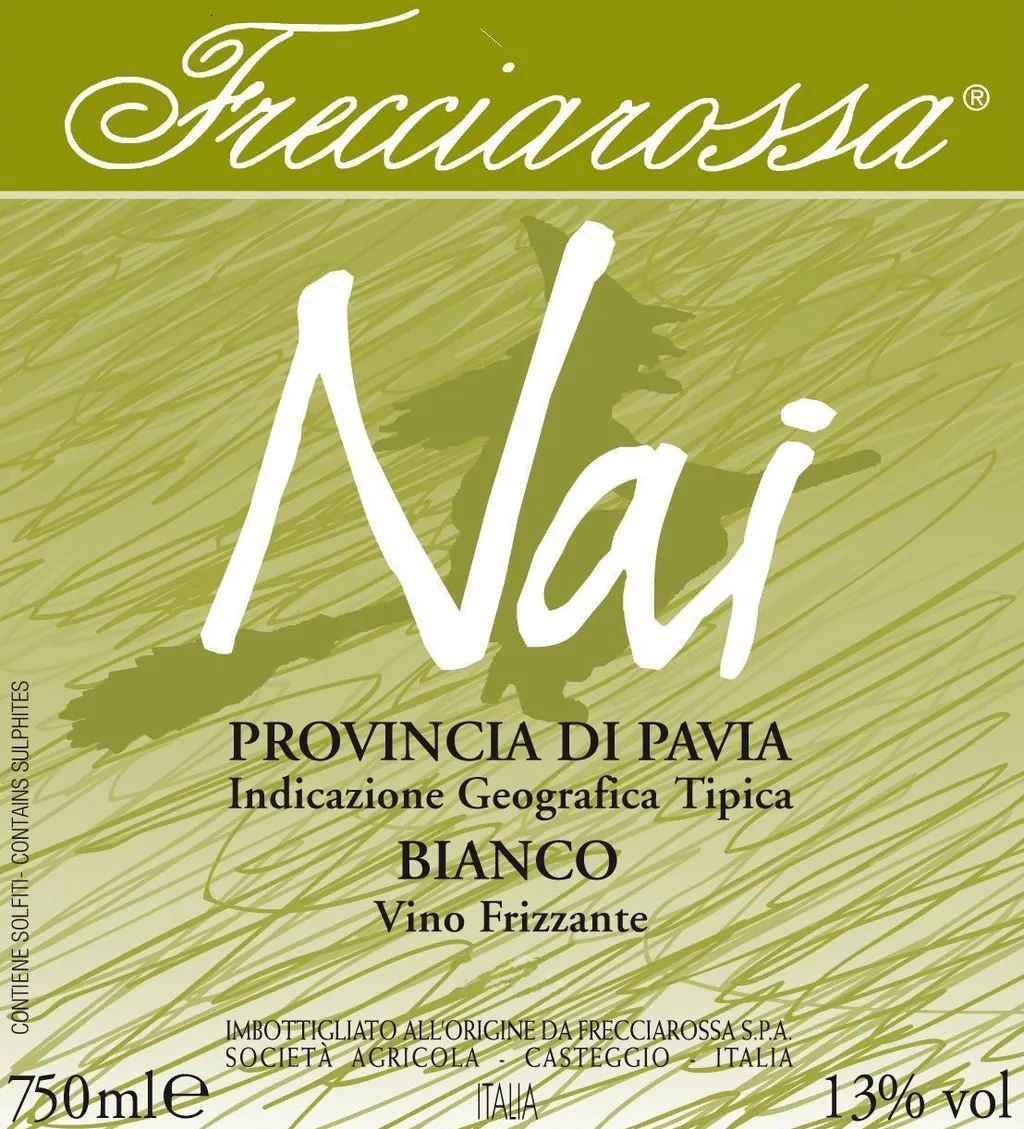 Provincia di Pavia Nai Bianco Bottle