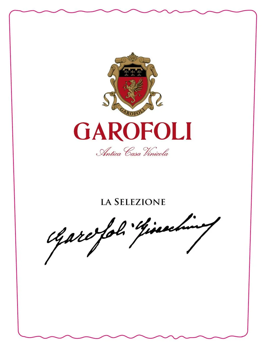 Conero Riserva La Selezione Giocchino Bottle