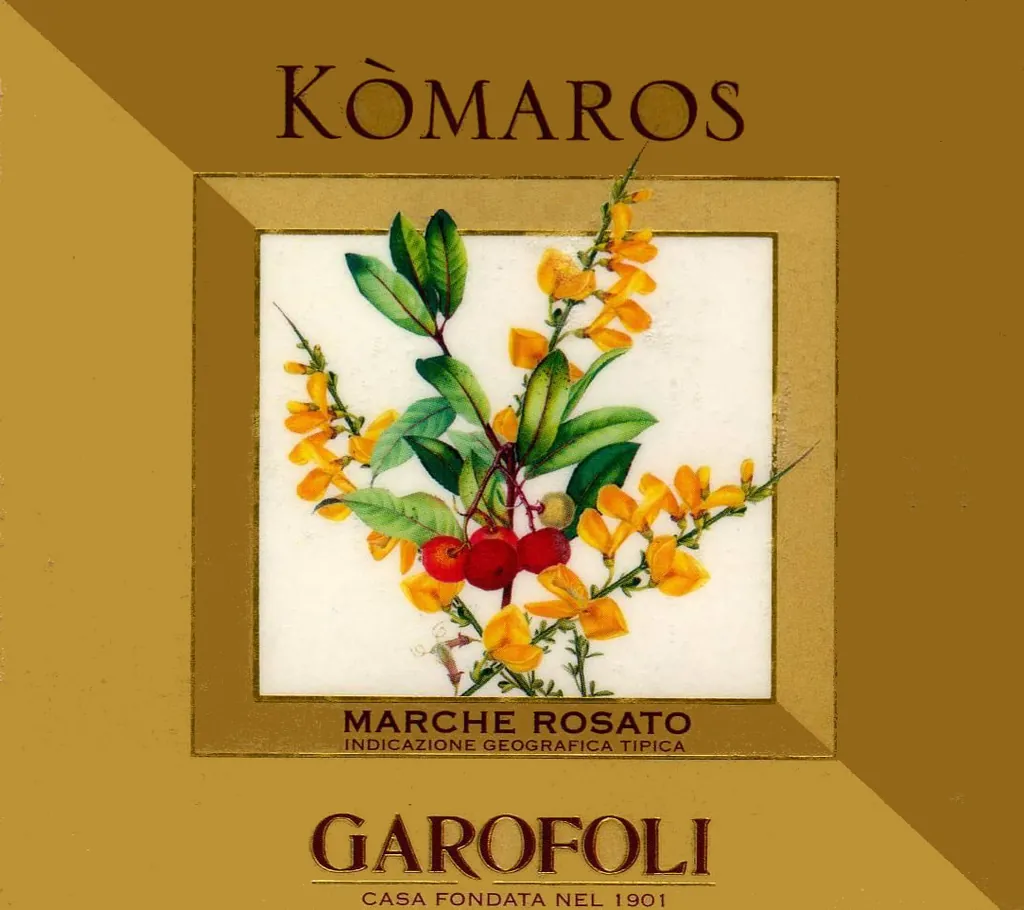 Komaros Rosato Bottle