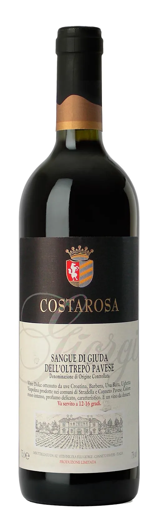 Costarosa Sangue di Giuda Oltrepo Pavese Bottle