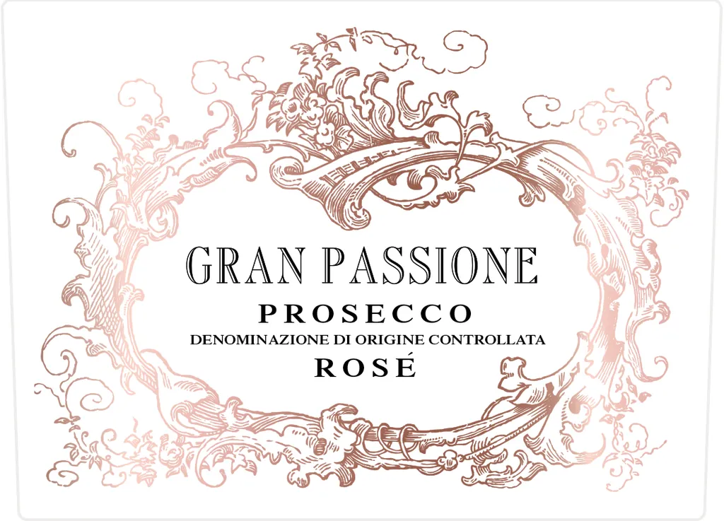 Prosecco Rose Bottle