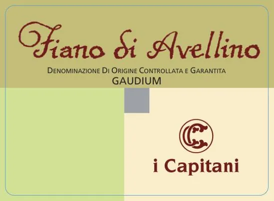 Fiano di Avellino Gaudium Bottle