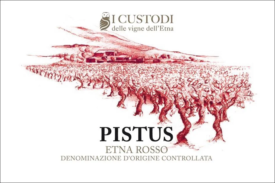 I Custodi Pistus Etna Rosso Bottle