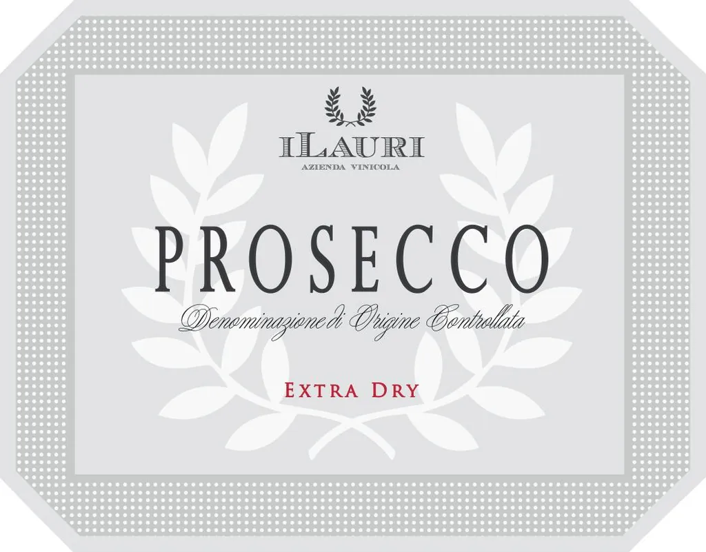 Prosecco Extra Dry Bottle