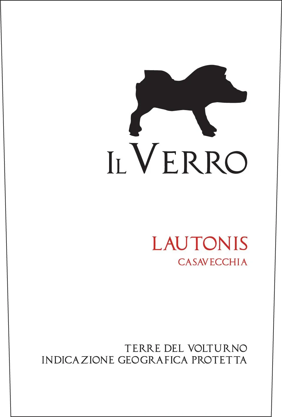 Terre del Volturno Lautonis Casavecchia Bottle