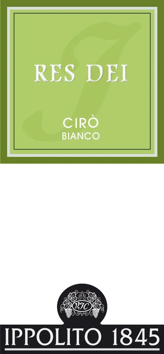 Ciro Res Dei Bianco Bottle