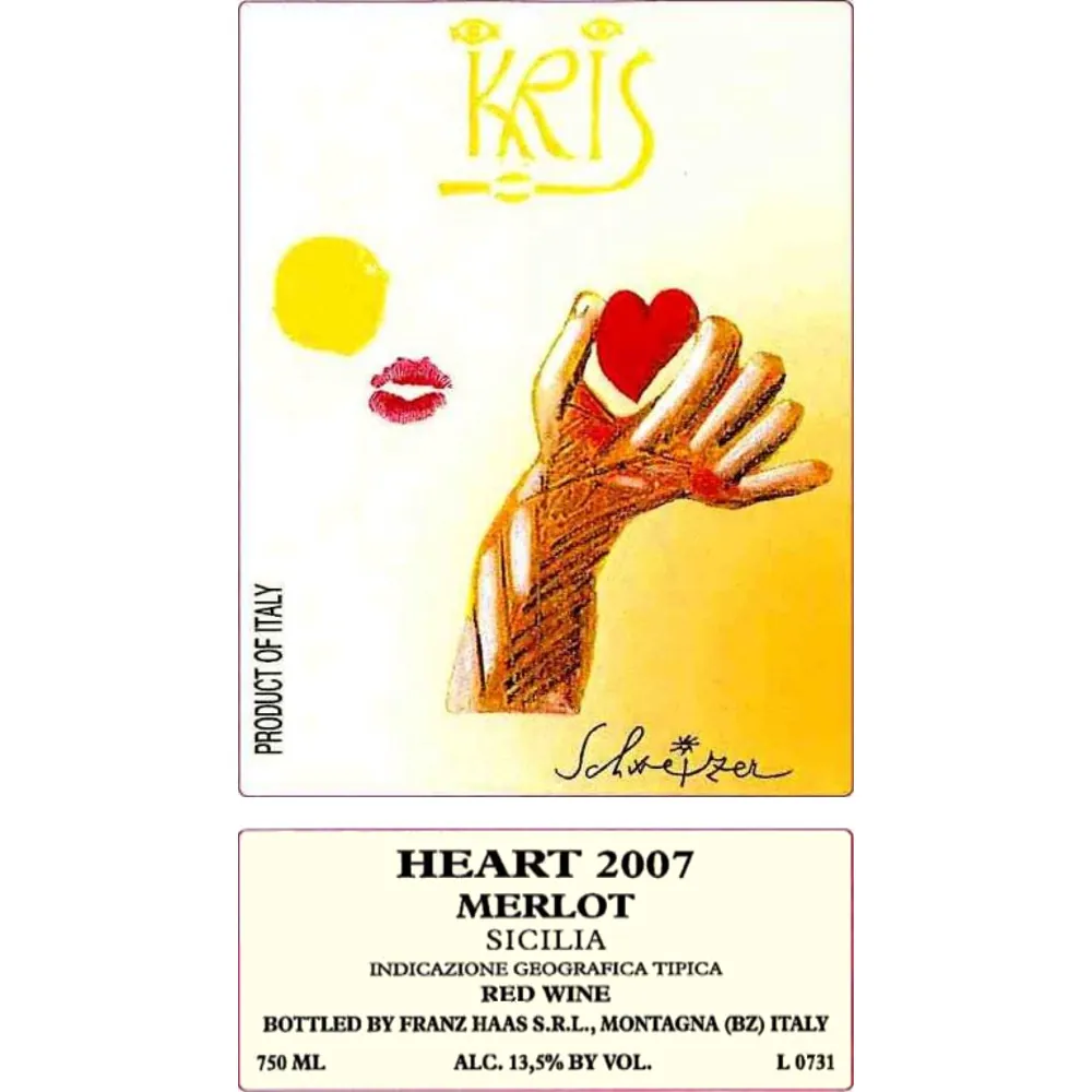 Heart Merlot Bottle