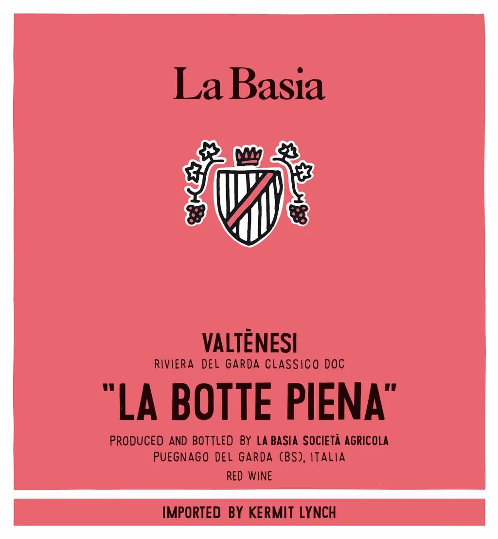Valtenesi La Botte Piena Bottle