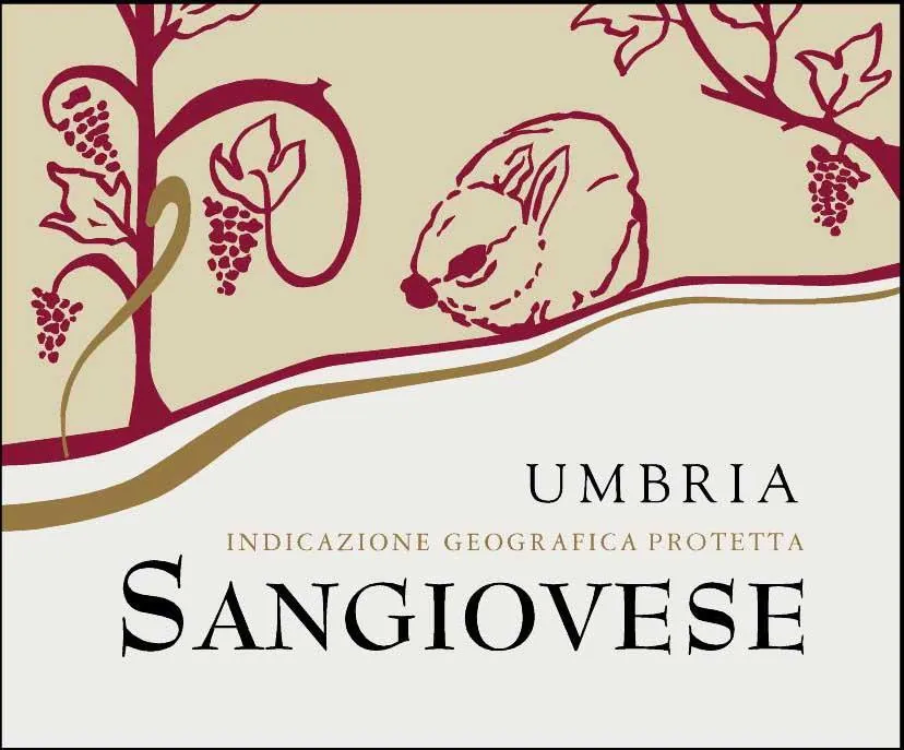 Umbria Sangiovese Bottle
