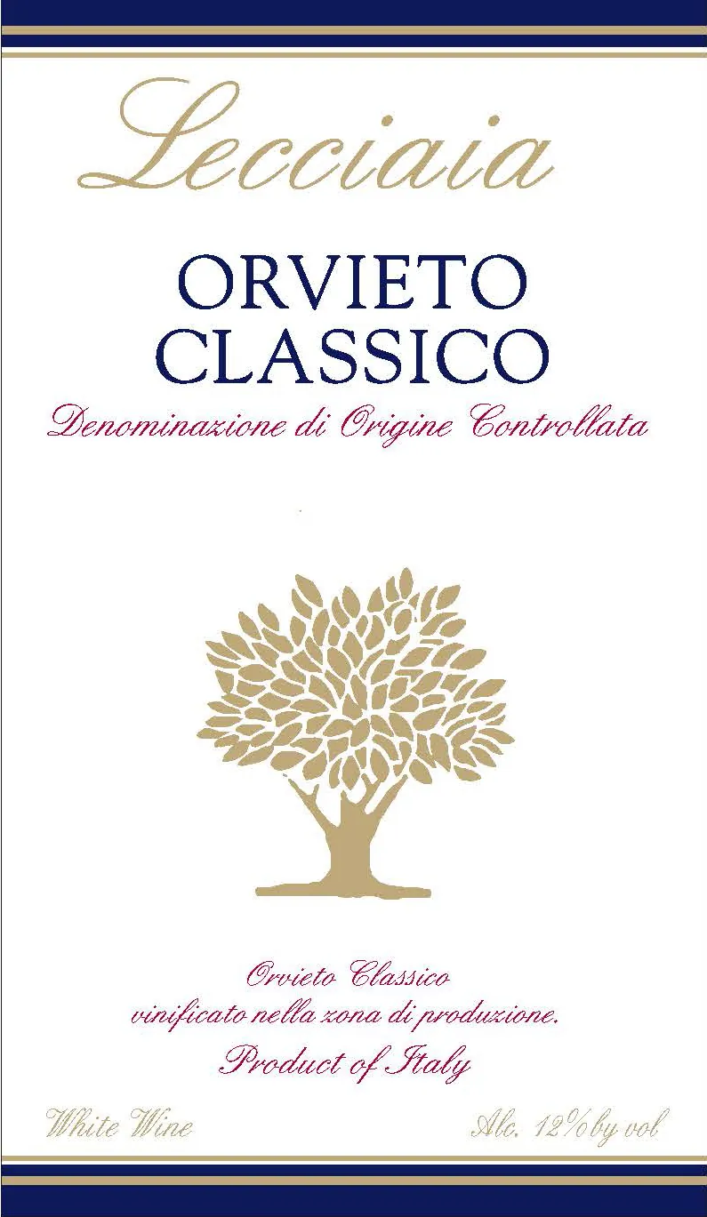 Orvieto Classico Bottle