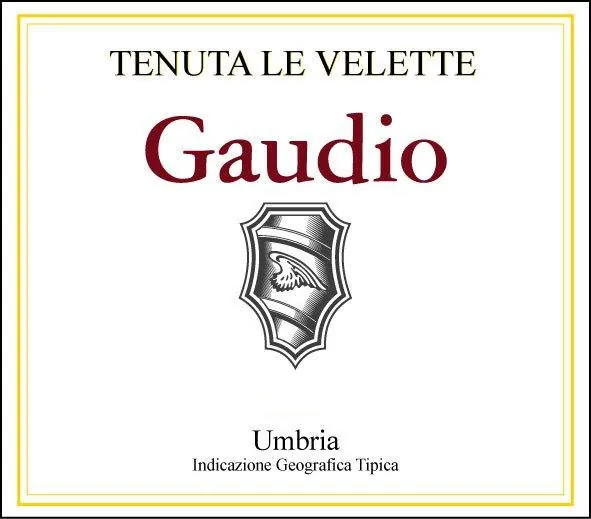 Umbria Gaudio Rosso Bottle