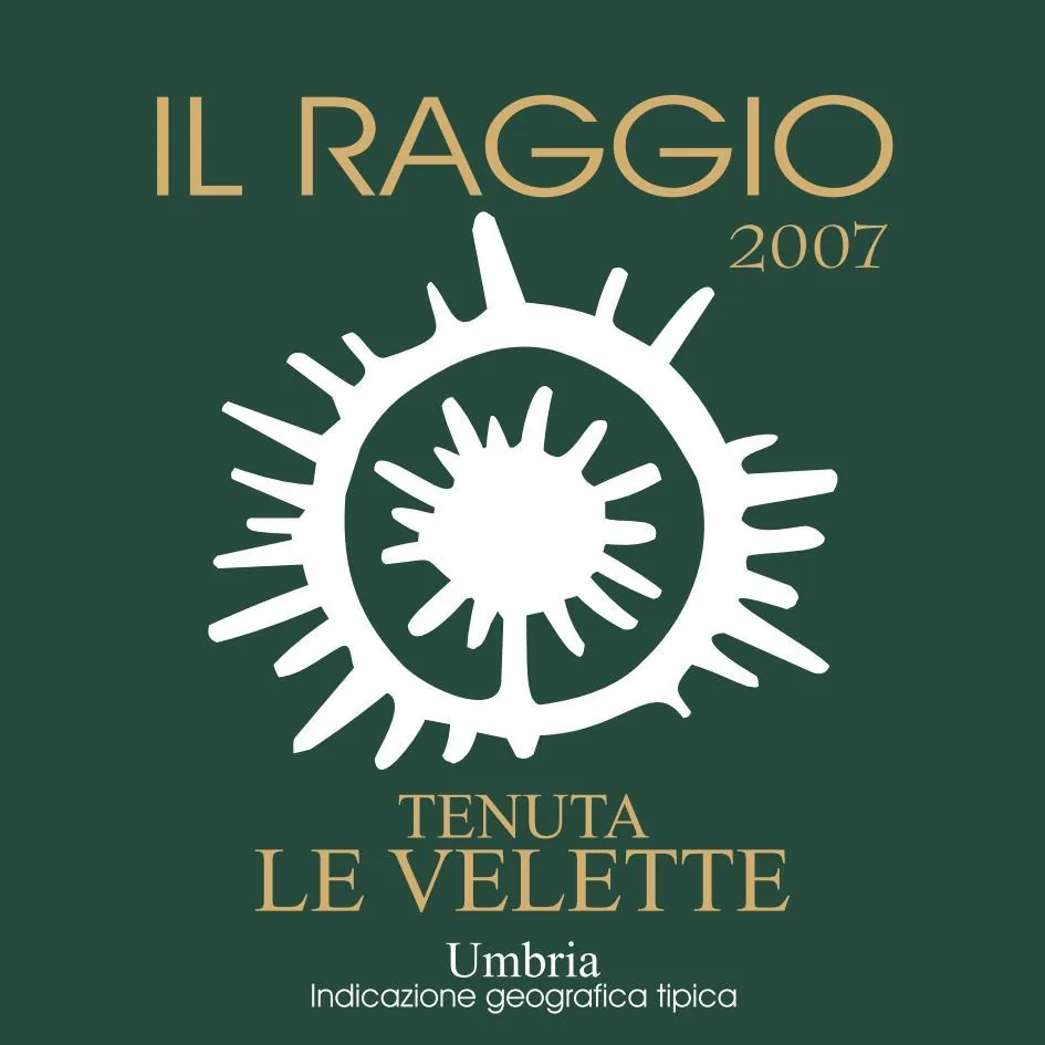 Umbria Il Raggio Passito Bottle