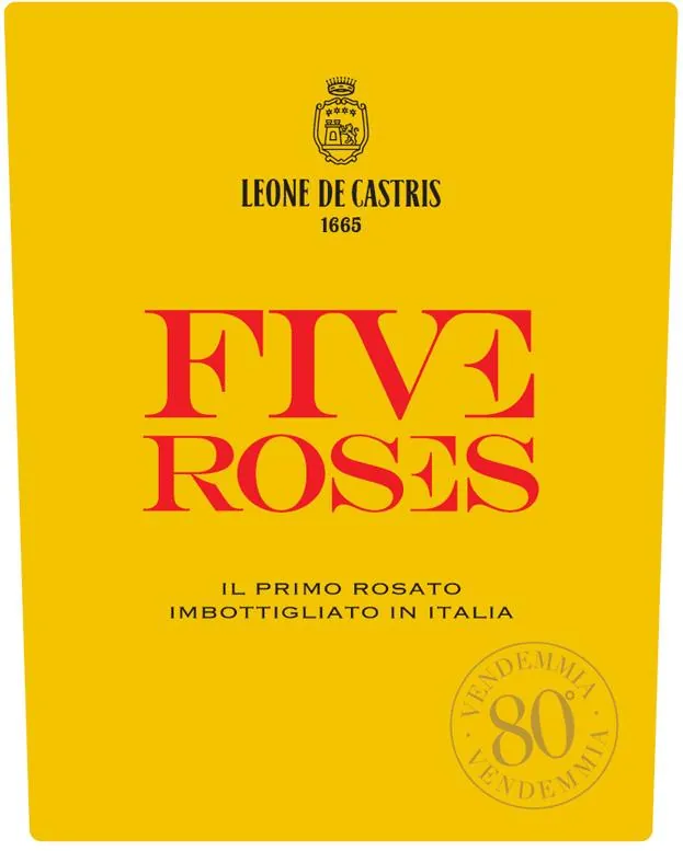 Five Roses Bottle