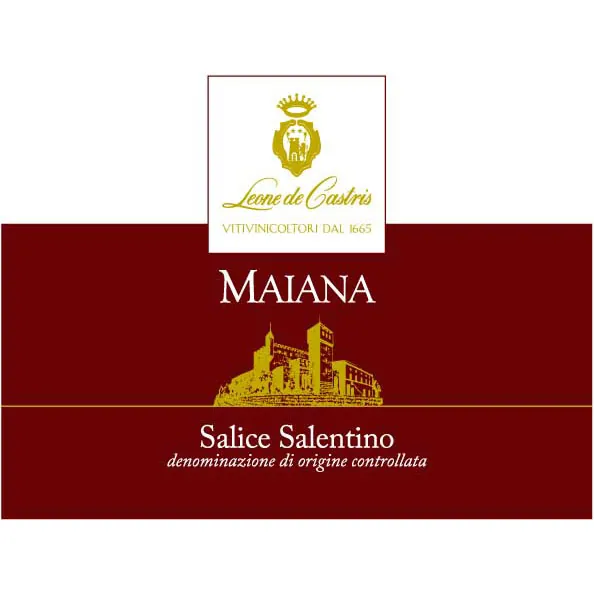 Salice Salentino Rosso Maiana Bottle